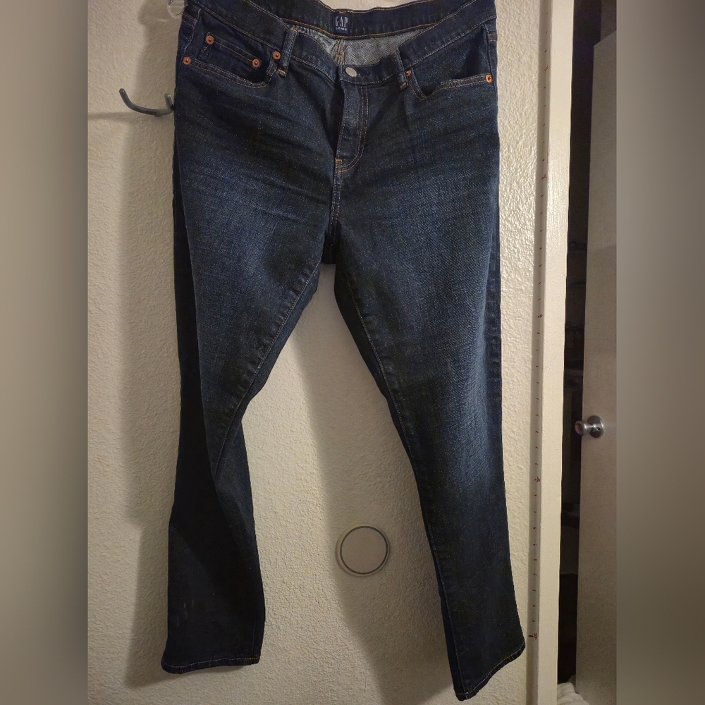 Classic Gap Best Girlfriend Straight Leg Blue Women's Jeans 30 Waist